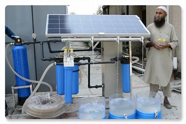 Solar-powered Water Filtration Systems