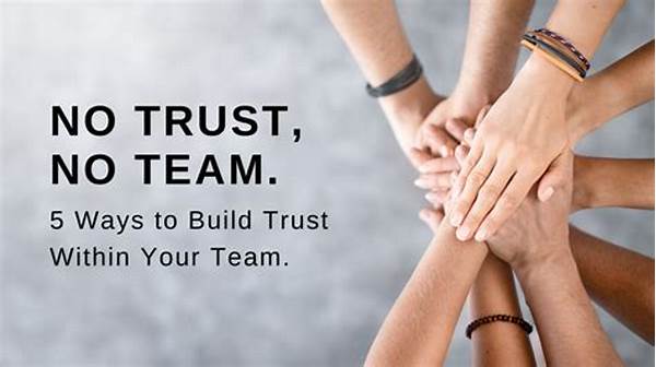 **building Trust Within Teams**