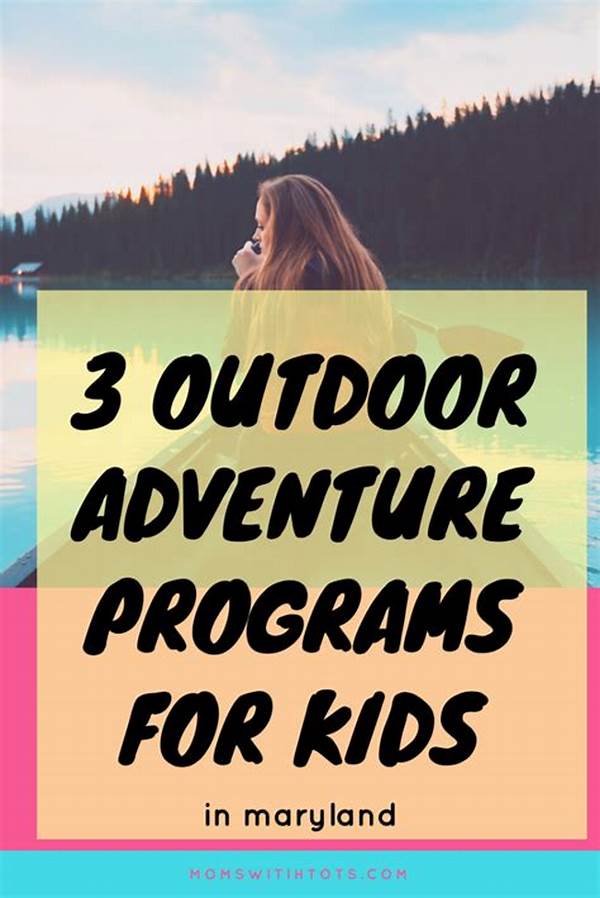 Encouraging Youth Outdoor Adventure Programs