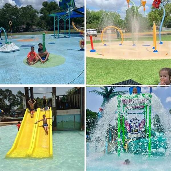 Family Teamwork In Splash Zones