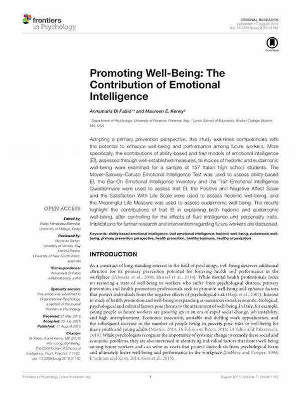 Nature’s Contribution To Emotional Well-being