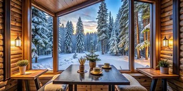 Serene Winter Getaway With Views