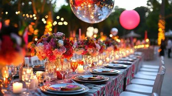 Elegant Outdoor Evening Dinner