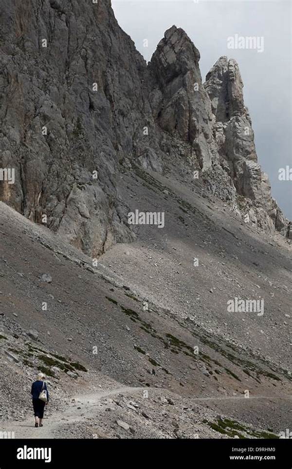 Strolling Along Mountain Pathways