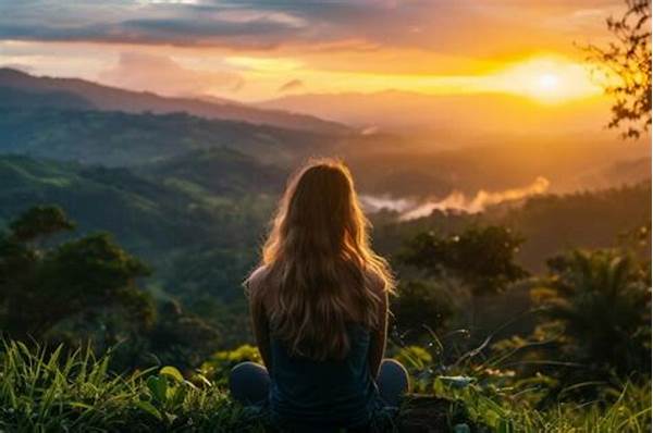 Embracing Tranquility In Natural Settings