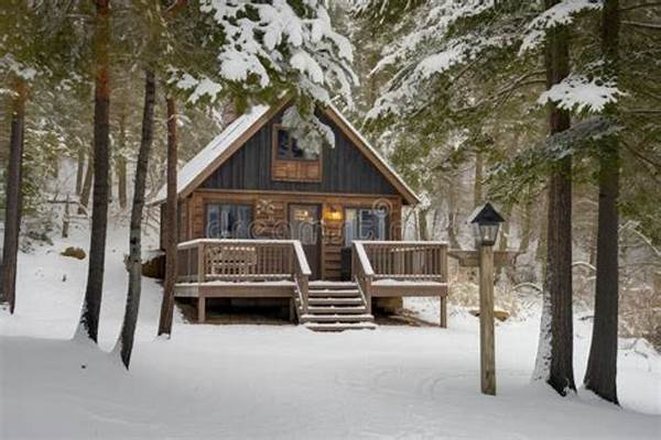 Tranquil Snowy Cabin Getaway