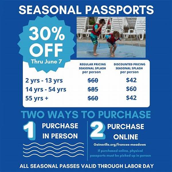 Discounted Seasonal Passes For Waterparks
