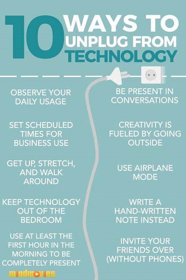 Benefits Of Unplugging From Technology