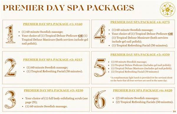Custom Family Spa Packages