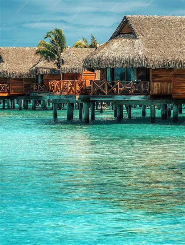 Picturesque Bungalows Above Turquoise Lagoons
